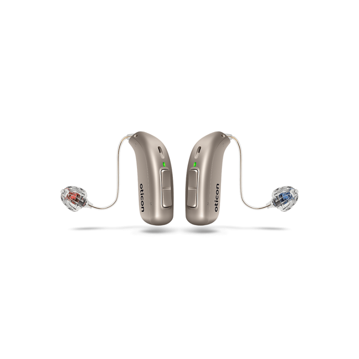 Oticon Real 1 miniRITE Power Rechargeable Bluetooth Hearing Aid