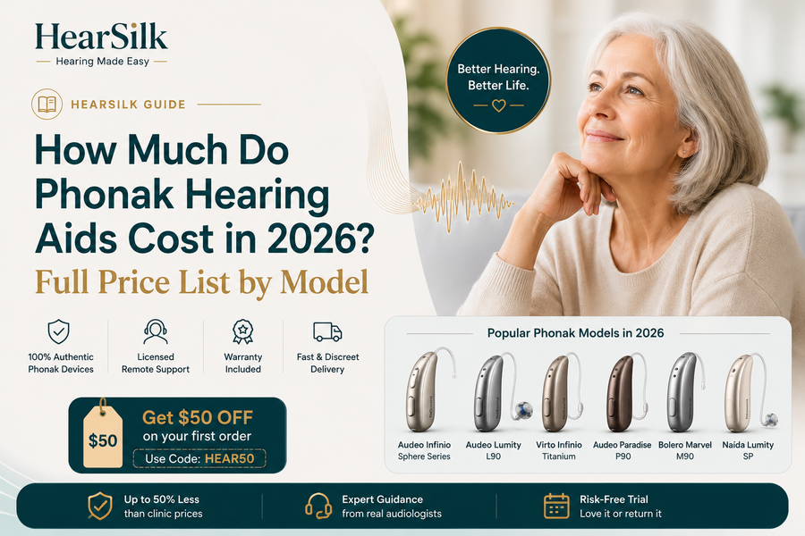 How Much Do Phonak Hearing Aids Cost in 2026? Full Price List by Model