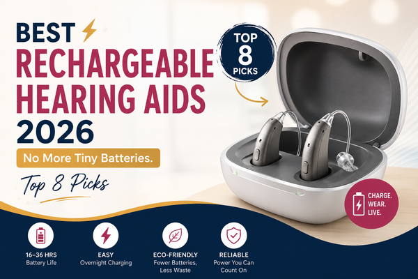Best Rechargeable Hearing Aids 2026: No More Tiny Batteries - Top 8 Picks