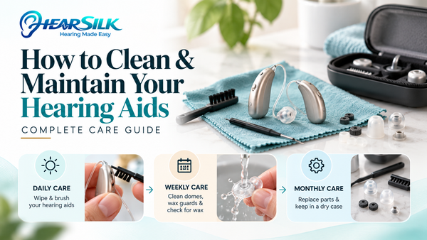 How to Clean & Maintain Your Hearing Aids: Complete Care Guide