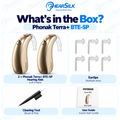 Terra+ SP BTE Hearing Aid – 10 Channels, Super Power, Battery Operated