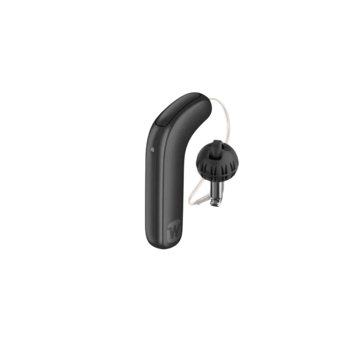 Widex Moment MRRLD 440 Smart RIC Hearing Aid – 15 Channels, Rechargeable Bluetooth with PureSound Technology