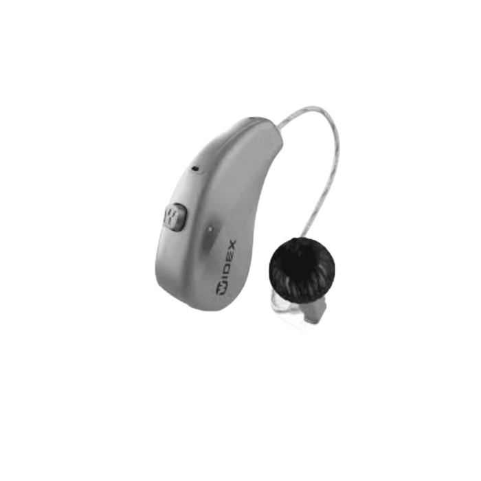 Widex Moment Sheer MRR4D 330 RIC Hearing Aid – 12 Channels, Rechargeable Bluetooth