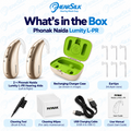 Phonak Lumity Naída L30 PR BTE Hearing Aid – 12 Channels, Power Rechargeable, Bluetooth