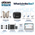 Intent 3 miniRITE Power Hearing Aid with Smart Charger