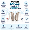 MORE 1 miniRITE Hearing Aids with Smart Charger