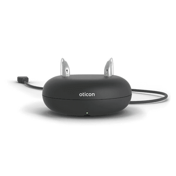 Oticon OPN S2 Mini RITE RIC Hearing Aid Rechargeable, Noise Cancellation Hearing Aids for Deaf