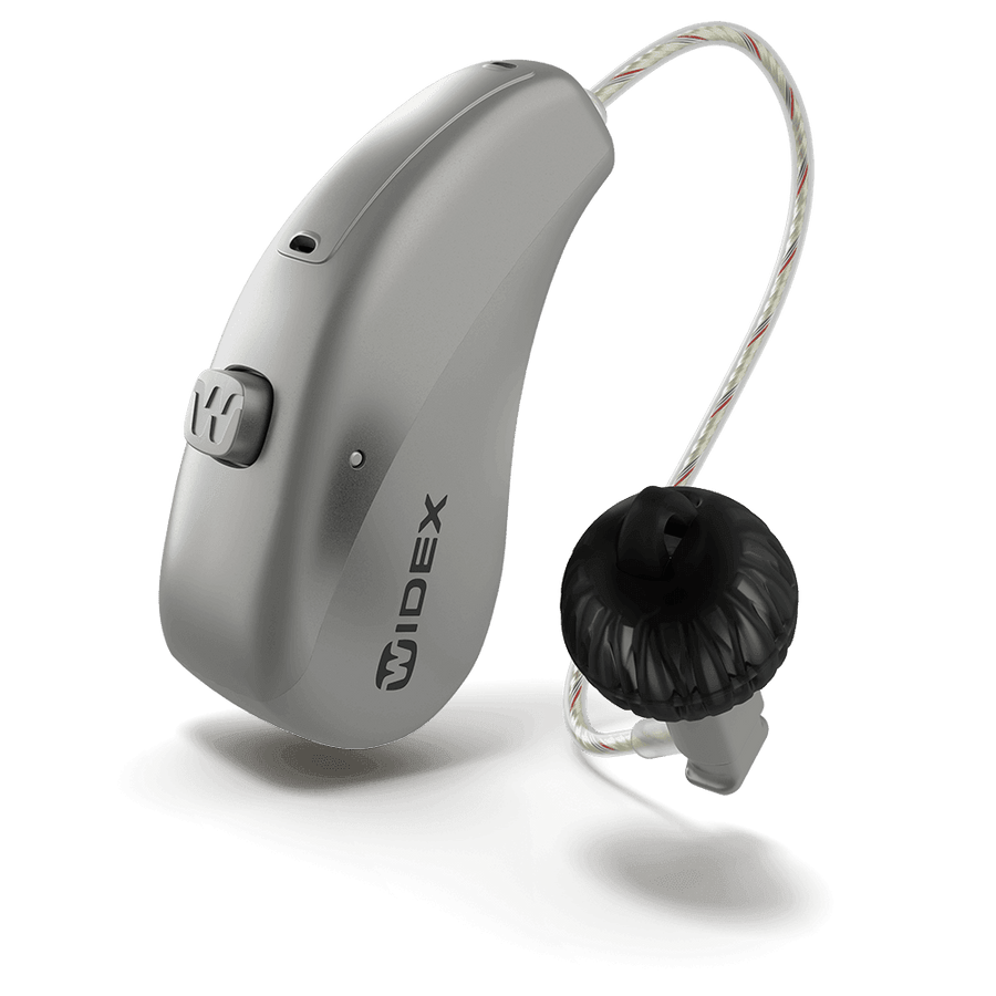 Widex Moment Sheer MRR4D 440 RIC Hearing Aid – 15 Channels, Rechargeable Bluetooth