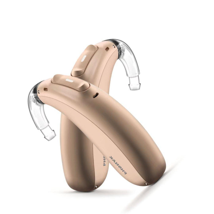 Phonak Lumity Naida L90-PR rechargeable Hearing Aid - HearSilk