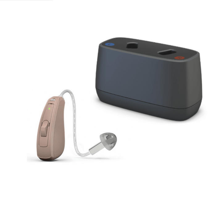 Resound Key 461 RIE Rechargeable Hearing Aids - HearSilk