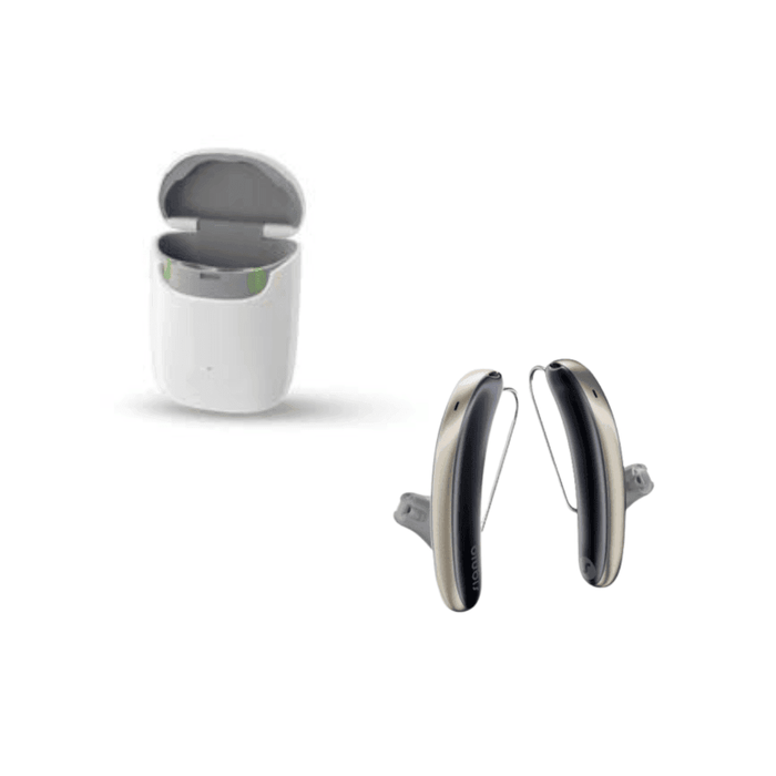 Signia Styletto 7AX RIC Hearing Aid – 48 Channels, Rechargeable Bluetooth with Tinnitus Masker