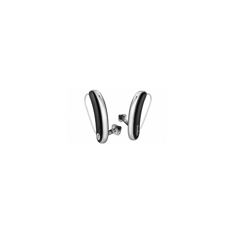 Signia Styletto 2 IX Slim RIC Hearing Aid - Portable Charger