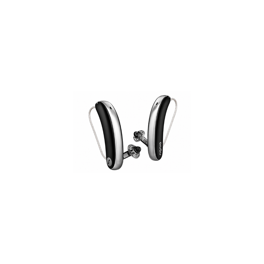 Signia Styletto 7 IX Slim RIC Hearing Aid - Portable Charger